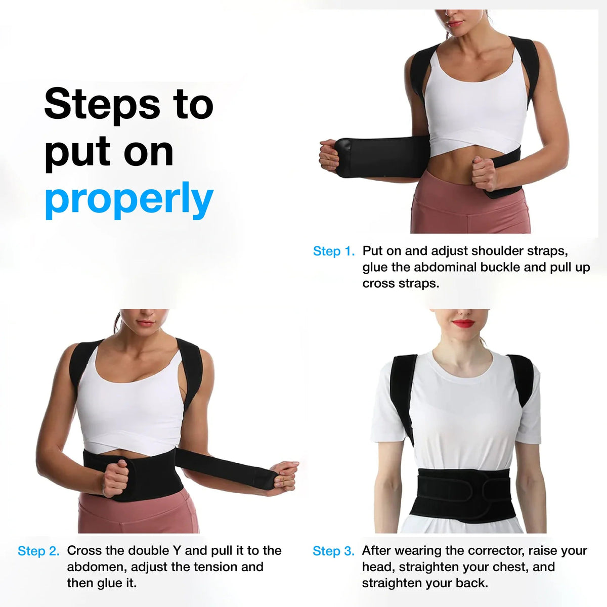Posture Corrector Belt Unisex