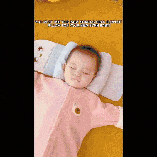 Baby Shaping Head Support Pillow - Assorted Colour